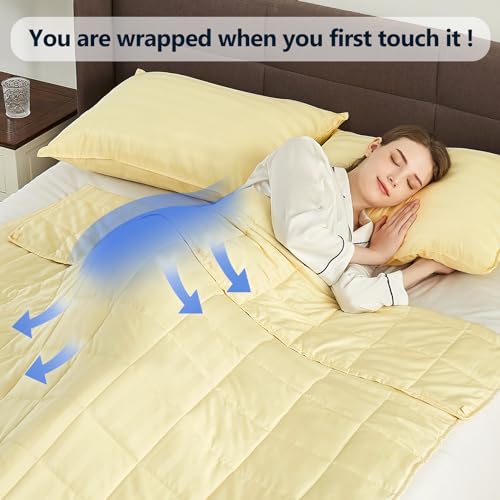 anfie Weighted Blanket(60"x80" 20lbs),Ultra Soft