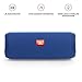 JBL Flip 4 IPX7 Waterproof Wireless Portable Bluetooth Rechargeable USB Speaker (Blue) (Renewed)