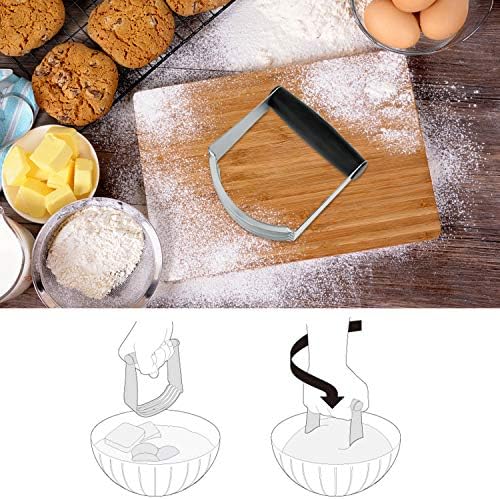 Mélangeur à Pâtisserie en Acier Inoxydable Mélangeur Manuel avec Une Poignée Anti-Dérapant pour l'usage à la maison professionnel - Cuisine A Vivre Mélangeur à Pâtisserie en Acier Inoxydable Mélangeur Manuel avec Une Poignée Anti-Dérapant pour l'usage à la maison professionnel