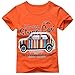 Ajiduo Boys Cotton Cute Printed Casual Short Sleeve T Shirt 1/6 Years