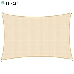 SunnyRoyal Sun Shade Sail 13'x23' Rectangle Canopy