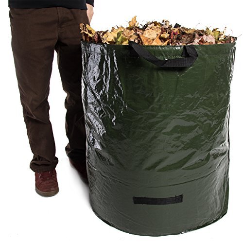 Large 72 Gallon Garden Reusable Collapsible Yard Waste Bag Leaf Collection La... eBay
