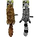 Hyper Pet Critter Skinz Beaver Super Squeaker Plush Dog Toy, Large