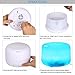 KindleTheFire Ultrasonic 500ml Aromatherapy Essential Oil Diffuser Humidifier with 4 Timer Settings & 7 LED Color Changing Lamps