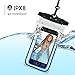 Universal Waterproof Case, FITFORT Waterproof Phone Pouch Dry Bag for iPhone X 8 7 6S Plus Galaxy S8 S7 Edge Note 5 4 HTC LG Sony Up to 5.5 Inches (Black+Orange) - 2 Pack