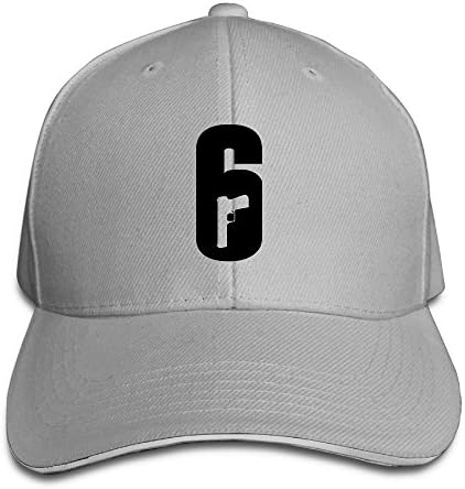 ONECAP Tom Clancy's Rainbow Six Siege Logo Adjustable Snapback Hats Baseball Caps Sandwich Cap