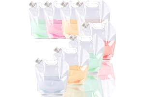 SUPANT Collapsible Emergency Water Jug Container Bag, Freezable, BPA Free Plastic Water Carrier Tank, Outdoor Folding Water Bag for Sport Camping Riding Mountaineer Backoacking, Food Grade