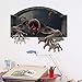 jinshiband Halloween Household Room Floor 3D Wall Sticker Mural Decor Decal Removable