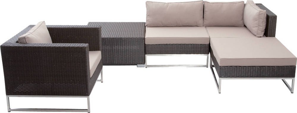 Gartenmöbel Set Aluminium 5 Teilig