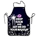 Lily's Rossne Apron for Women and Men, Makeup Keep Calm for Chef Kitchen Cooking Aprons BBQ Bib Apron Great Gift - Accept Customized Apron