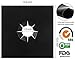 Stove Burner Covers, Gas Stove Cover, Gas Range Protectors, 10-Pack Black Stovetop Burner Liner Cover, 0.2 mm Non-stick, Reusable, Fast clean 10 Pack Heat Resistant (10.6