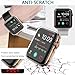 KTcpt Case for Apple Watch Series 4 Screen Protector 44mm, iWatch TPU All-Around Protective Case High Defination Clear Ultra-Thin Cover for Apple Watch Series 4 Smartwatch (Clear, 44MM)