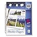Avery Products - Avery - Photo Pages for Six 4 x 6 Mixed Format Photos, 3-Hole Punched, 10/Pack - Sold As 1 Pack - Heavy-gauge, clear polypropylene sheets. - Acid-free. - Archival-quality, won't lift print. - Three-hole punched. -