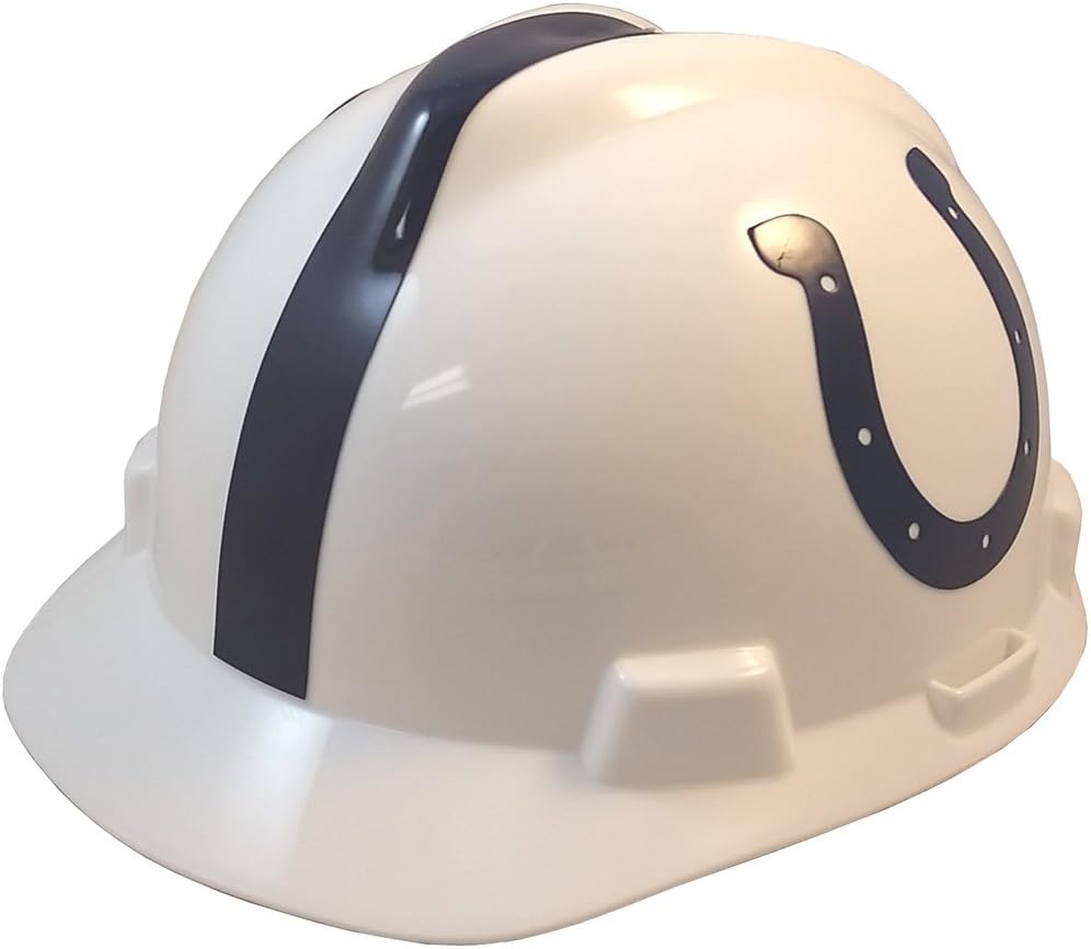 MSA NFL Ratchet Suspension Hardhats with Hard Hat Tote