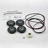 AP3109602 NEW FACTORY ORIGINAL OEM FSP WHIRLPOOL KENMORE MAYTAG ROPER ESTATE KITCHENAID MAGIC CHEF CLOTHES DRYER REPAIR KIT ( Includes (1) 661570 Belt (4) 3396802 Rollers (1) 3388672 Idler (8) 690997 Tri Rings (1) 233520 Washer (1) 279909 Instruction Sheet