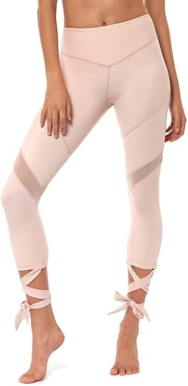 blush yoga pants