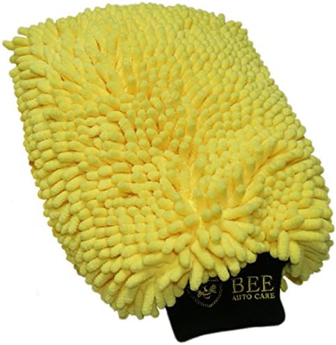 Buy 2 and the 2nd One is 1/2 Off - Bee Auto Care Double Chenille Car Wash Mitt and Duster - When You ADD TWO TO YOUR CART, The Second One Is 50% Off at Checkout