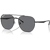 Ray-Ban RB3724D Asian Fit Hexagonal Sunglasses for Men for Women +BUNDLE with ACCESSORY EYEWEAR KIT