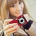 GordVE SJB26 2.7inch 18MP Mini Digital Camera 8x Digital Zoom Red Color