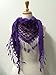 PASKMLNA® Triangle Knitted Lace Scarf