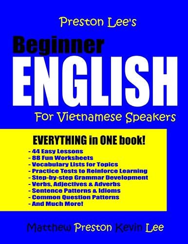 Preston Lee's Conversation English For Vietnamese Speakers Lesson