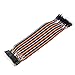 Pixnor 3pcs 20cm 40 Pin Male to Male,Male to Female,Female to Female Breadboard Jumper Wires Ribbon Cable