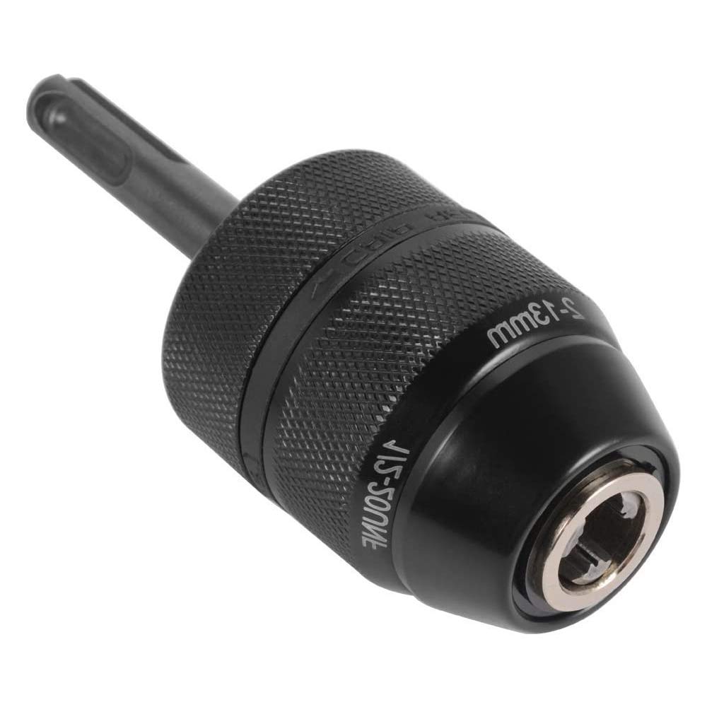 Youery 2-13mm Keyless Drill Chuck with 1/2 SDS Adapter Detachable Heavy Duty Keyless Chuck Quick Release Conversion Tool for Electric Hand Drill,Percussion Drilling etc