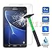 LTROP Tempered Glass Screen Protector for Samsung Galaxy Tab A 7.0 (SM-T280 /SM-T285) Tablet, 9H Hardness, Crystal Clear, Anti Fingerprint, Scratch Resistant, Bubble Free