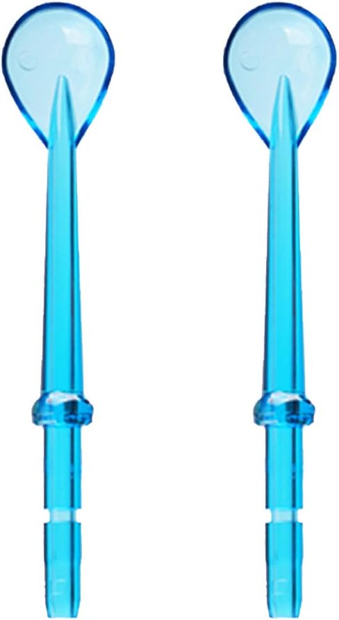 YanBan Dental Water Jet Replacement Tongue Cleaner Tips for Waterpik Cordless Water Flosser WP-100 WP-450 WP-250 WP-300 WP-660 WP-900