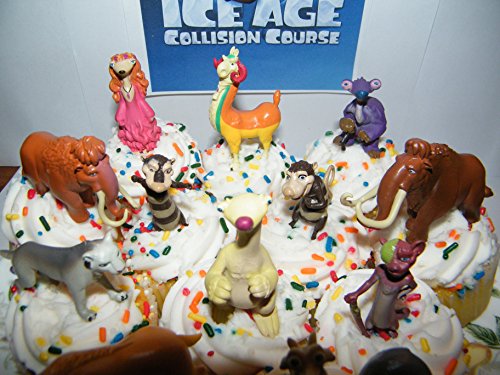 Ice Age Collision Course Movie Deluxe Cake Toppers Cupcake
