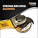 Ryker Hardware Premium Zirconia 40-Grit Flap Disc (10 Pack) 4.5 Inch x 7/8 Inch Abrasive Grinding Wheels | Type 27 and Type 29-5 of Each Grinder Disc