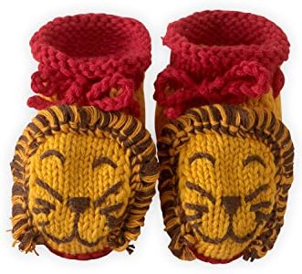 Joobles Organic Baby Booties - Roar the Lion (0-6 Months)