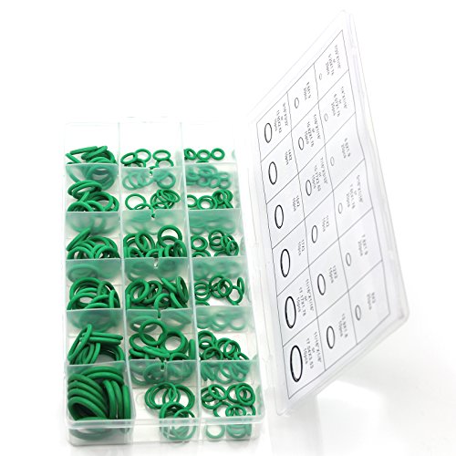 270 Piece O Rings Seal Gasket Washer Assortment Set Kit, COPACHI Rubber O-Ring Grommets Heavy Duty Professional for A/C Automotive, Mechanic,Tools & Home Repairs-18 Sizes with Case - Thumbnail 3