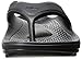 Spenco Women's Fusion 2 Sandal Flip-Flop, Black, 8 M Medium US