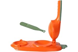 LABRIMP Kitchen Dumpling Press with Ergonomic Handle for Easy Wrapping and Skin Pressing Smooth Surface