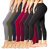 TNNZEET High Waisted Leggings for Women Girl Athletic Plus Size Yoga Pants Tummy Control Full Length Tight Elastic