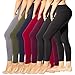 TNNZEET High Waisted Leggings for Women - Tummy Control Full Length Tights for Athletic Yoga - Regular & Plus Size