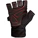 Meister Wrist Wrap Weight Lifting Gloves w/Gel Padding - Black/Red - Large