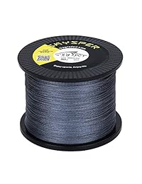 Skysper, línea de pesca 20   100LB, 2017 actualizado 500 M 1000 M PE de 4 hebras trenzadas.