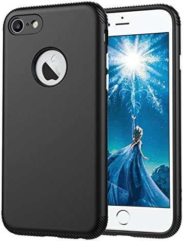 iPhone 7 Case, iPhone 8 Case Bshield Heavy Duty iPhone7 Case Dual Layer Drop Protection Slim Touch Feeling Scratch Resistant (iPhone 8/7 - Black)