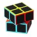 Dreampark 2x2x2 Speed Cube Carbon Fiber Sticker Smooth Magic Cube Puzzles