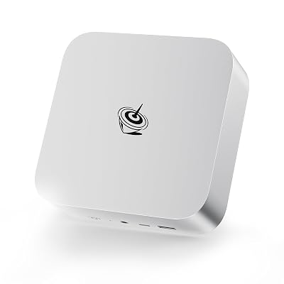 Beelink SER9 Pro AI Mini PC, AMD Ryzen AI 9 HX 370(80TOPS,12C/24T,5.1GHz), 32G LPDDR5X 8000MHz 1TB PCIe4.0 x4 SSD, AI PC AMD Radeon 890M NPU 50 AI Tops, Built-in MIC/Speakers/USB4/WiFi6/BT5.2/2.5G