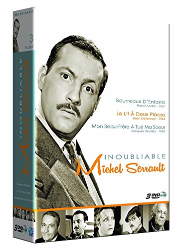 Inoubliable Michel Serrault : Bourreaux d'enfants + Le lit à deux places + Mon beau-frère a tué ma soeur - Pack