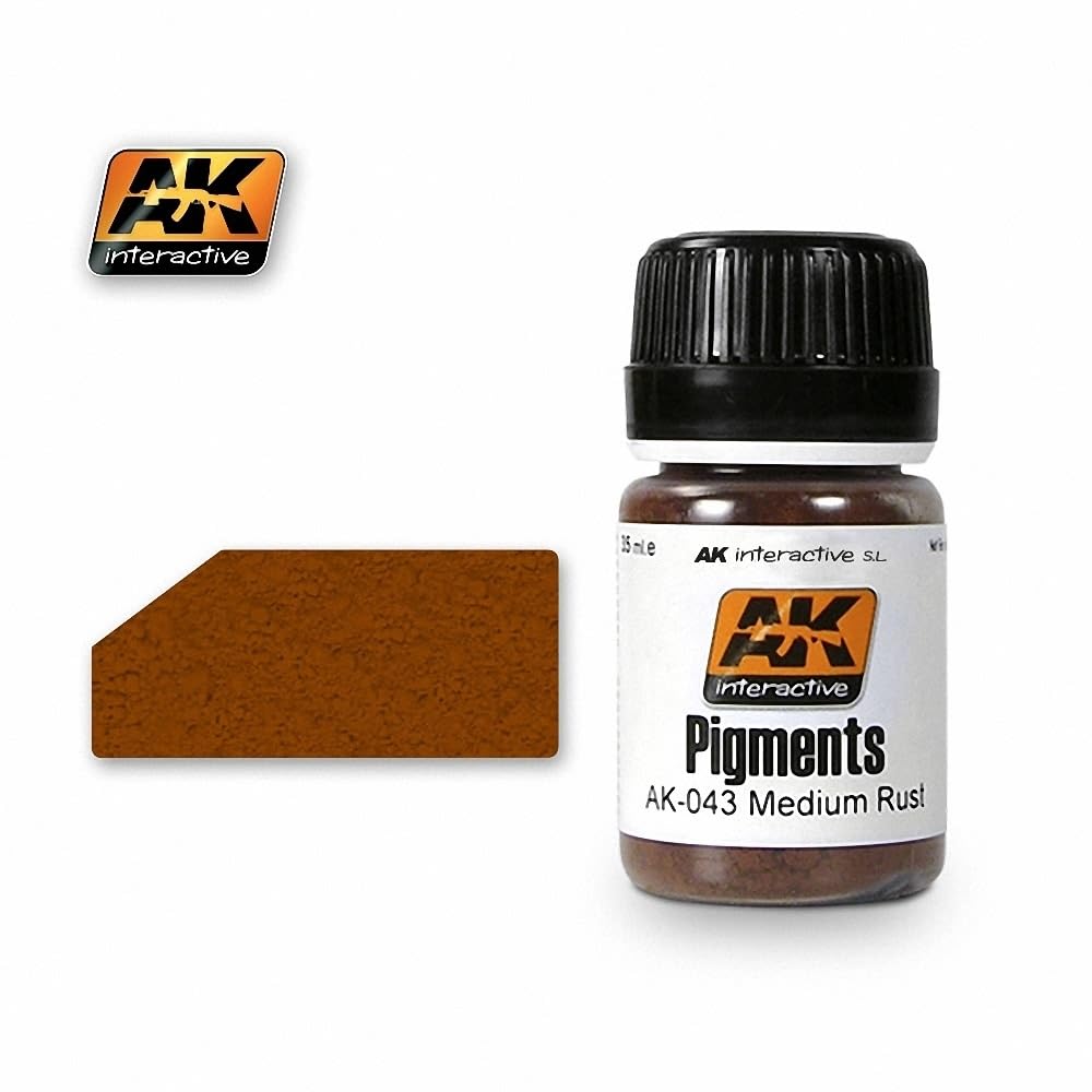 AK Interactive Pigments - Medium Rust - (AK00043)