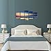 Cao Gen Decor Art-AS40124 5 panels Framed Wall Art Waves Painting on Canvas