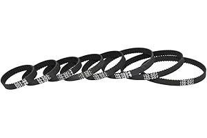 BEMONOC 2GT Small Rubber Timing Belt 96-2GT-6 L=96mm W=6mm 48 Teeth in Closed Loop for 3D Printer Pack of 10pcs