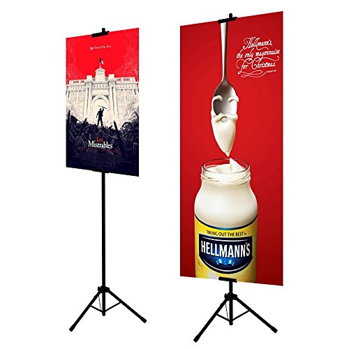 Thedisplaydeal Tm Tripod Stand For Rigid Board Sign Display