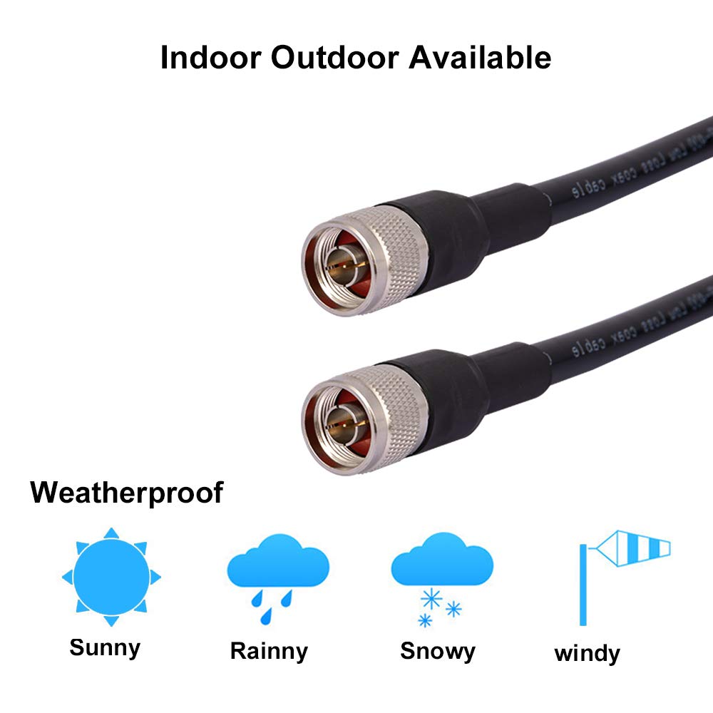 KMR400 Coax Extension Cable for Cell Phone Signal Booster,Amplifier N