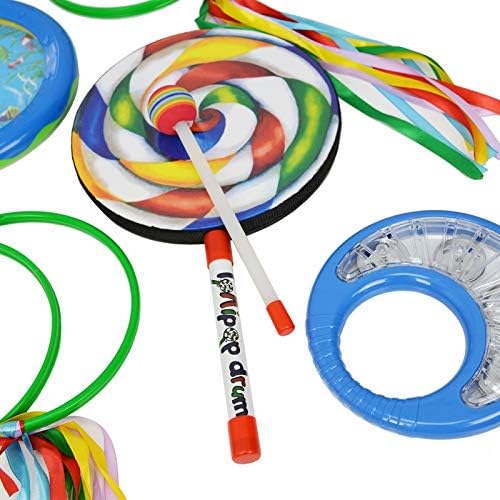 A-Star 21 Piece Sensory Development Percussion Set including Storage Box, Educational Therapy Musical Instruments for Children - Image 5