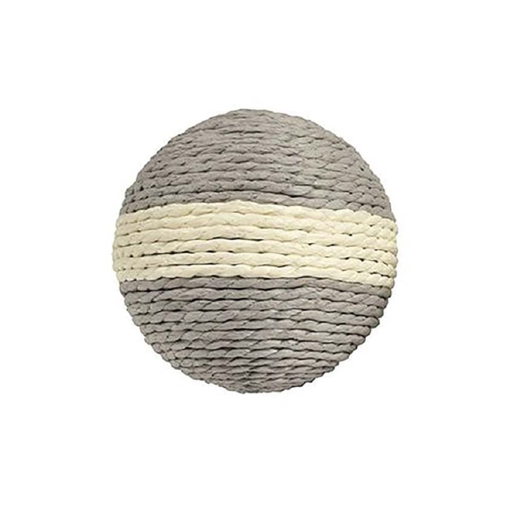 Bobby Boule - Cat scratching ball, Cat toy in recycled rope, Grey, 10 CM — image 1